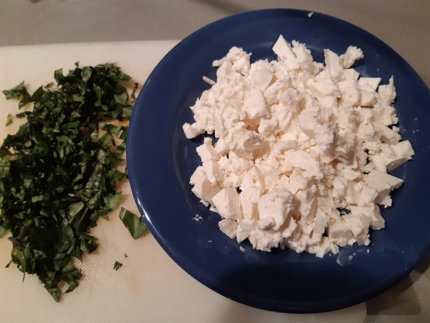 Kritharaki s fetou a bazalkou (fotorecept) - obrázok 5