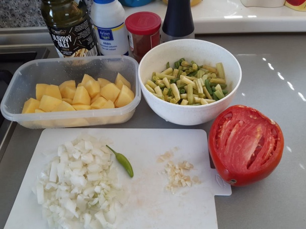 Zelené fazuľky na balkánsky spôsob (fotorecept) - obrázok 1