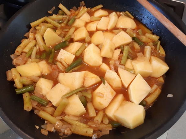 Zelené fazuľky na balkánsky spôsob (fotorecept) - obrázok 5