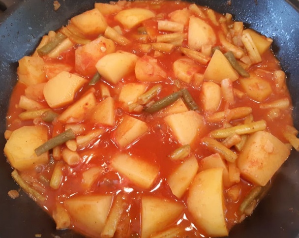 Zelené fazuľky na balkánsky spôsob (fotorecept) - obrázok 6