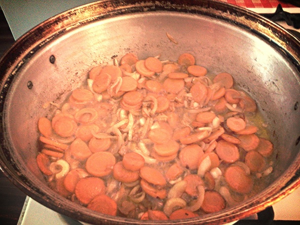 Bravčové na mrkve a cibuľke (fotorecept) - obrázok 8