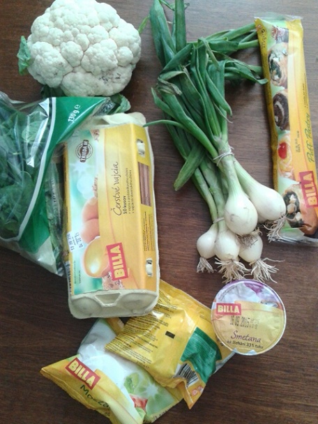 Cibuľovo-karfiolový koláč (fotorecept) - obrázok 1