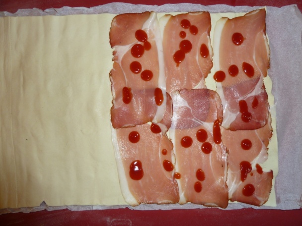 Slané šunkové mašličky (fotorecept) - obrázok 2
