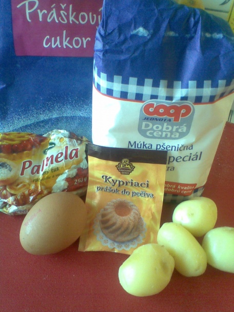 Jablkové rezy zo zemiakového cesta (fotorecept) - obrázok 1