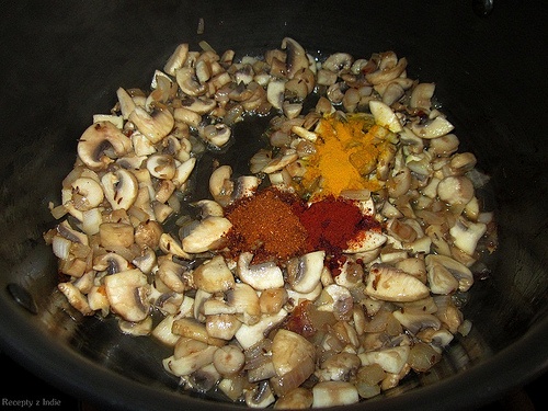 Hubová masala s jarnou cibuľkou - obrázok 7