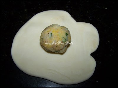 Placky paratha plnené zemiakovou zmesou (fotorecept) - obrázok 4