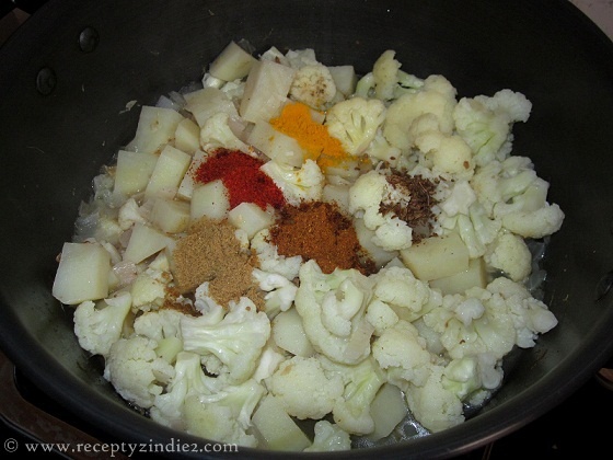 Zemiakovo-karfiolová masala (fotorecept) - obrázok 3