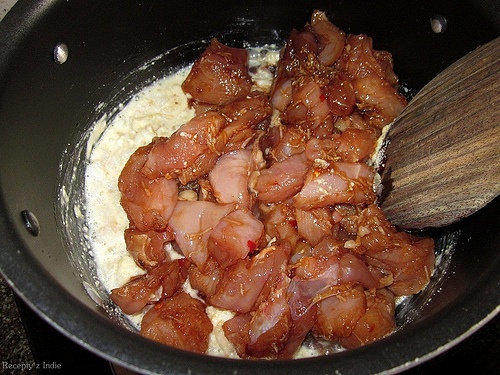 Kuracie kúsky v kešu omáčke  - obrázok 4