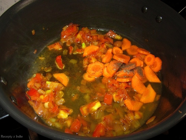 Šampiňóny s mrkvou na smotane (fotorecept) - obrázok 4