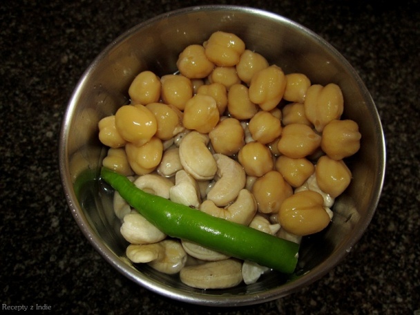 Cícer v kešu omáčke (fotorecept) - obrázok 3