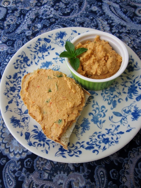 Cícer, paradajka, kešu nátierka s chuťou cesnaku a thajskej bazalky (fotorecept) - obrázok 7