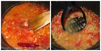 Šošovicovo-paradajková polievka s cícerom (fotorecept) - obrázok 4