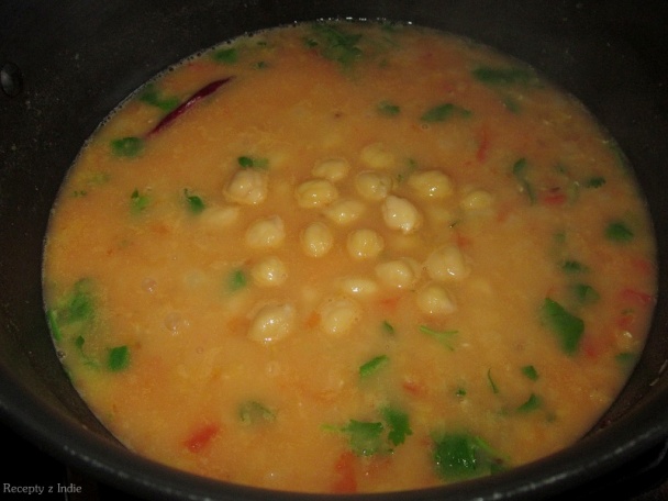 Šošovicovo-paradajková polievka s cícerom (fotorecept) - obrázok 6