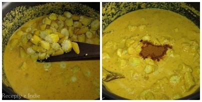 Mandľové karí s baby kukuričkami (fotorecept) - obrázok 7