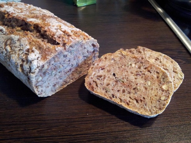 Celozrnný grahamový chlebík - obrázok 3