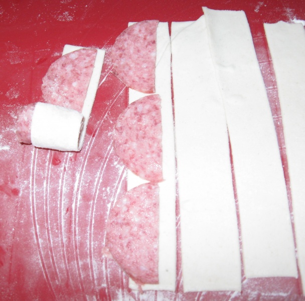 Ružičky z lístkového cesta - obrázok 1