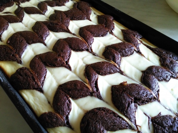 Brownie-Cheese Cake (fotorecept) - obrázok 5