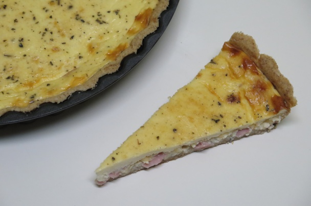 Quiche ... avec la pâte brisée aux céréales (fotorecept) - obrázok 10