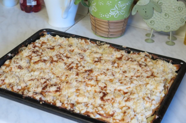 Vrstvený jablkový koláč (fotorecept) - obrázok 7