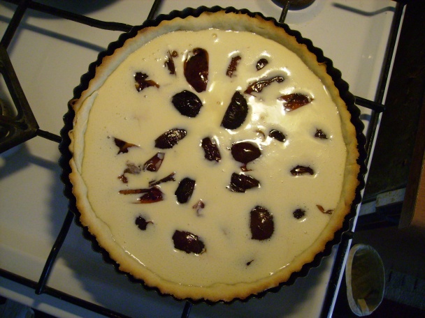 Slivkovo-mandľový koláč - obrázok 7