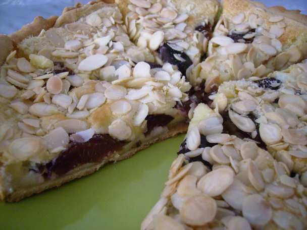 Slivkovo-mandľový koláč - obrázok 8