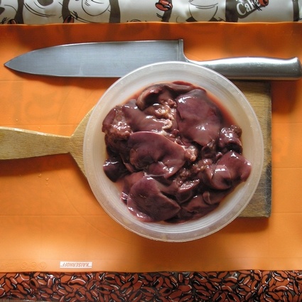 Kuracia pečeň so zemiakovými dolkami (fotorecept) - obrázok 1