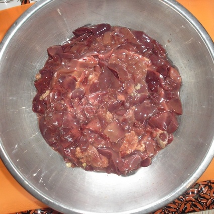 Kuracia pečeň so zemiakovými dolkami (fotorecept) - obrázok 2