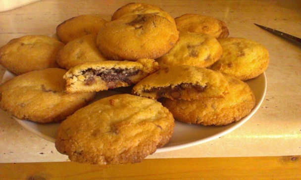 Americké nutellové cookies (fotorecept) - obrázok 5