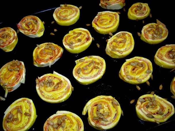 Šunkovo syrové kolieska - obrázok 4