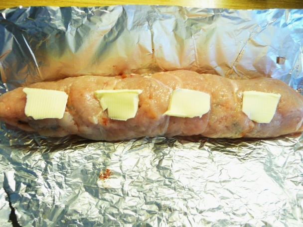 Cuketovo-šampiňónová kuracia roláda s omáčkou (fotorecept) - obrázok 4