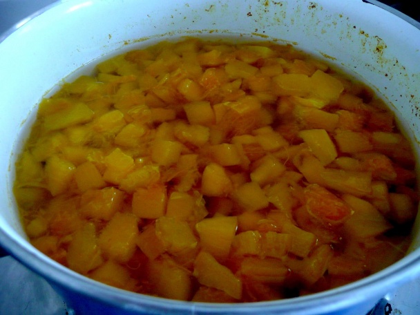 Halloweenský tekvicový koláč :-) (fotorecept) - obrázok 1