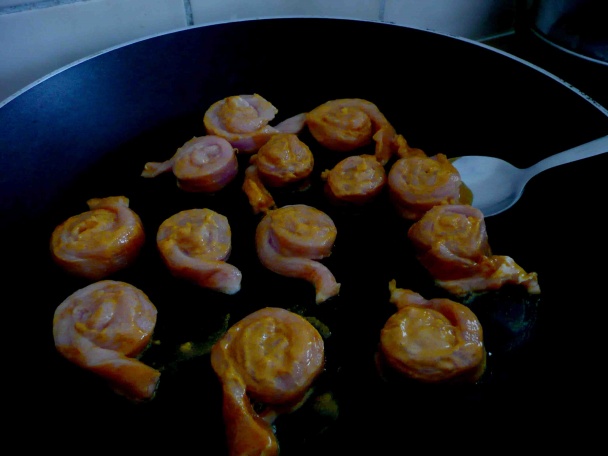 Mäskové slimáky s polentovými knedlíčkami (fotorecept) - obrázok 4