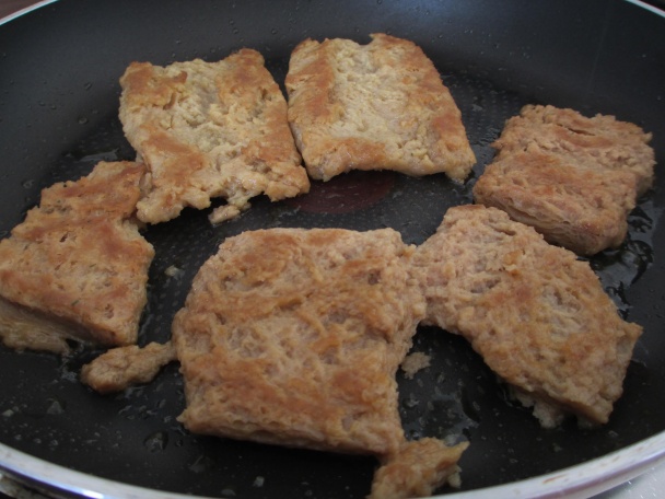 Pečené zemiaky s rukolou a sójové plátky so sezamovým olejom (fotorecept) - obrázok 3