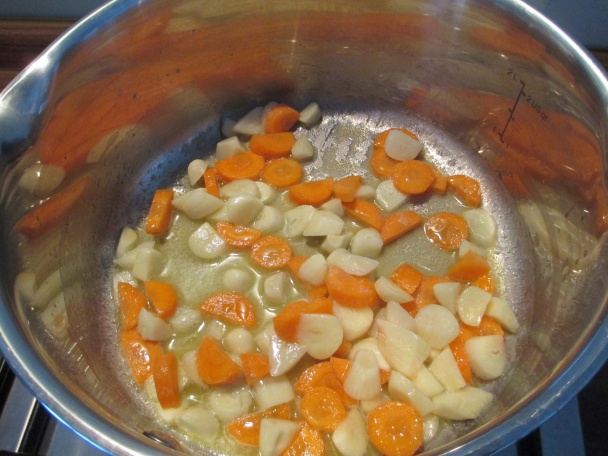 Jednoduchá cesnaková krémova polievka (fotorecept) - obrázok 1