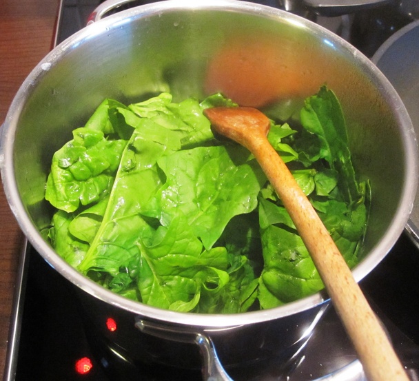 Lososový steak so špenátom (fotorecept)  - obrázok 1