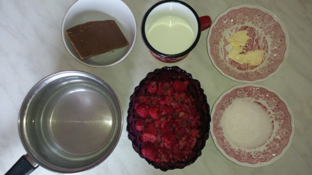 Bomba - Malinovo-čokoládová zálievka Panna Cotta (fotorecept)  - obrázok 6