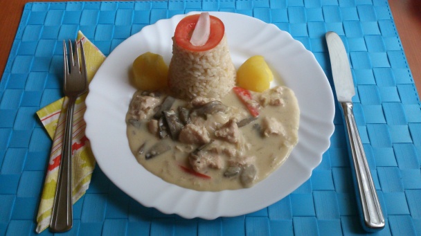 Morčacie s osikovcami a paprikou (fotorecept) - obrázok 4