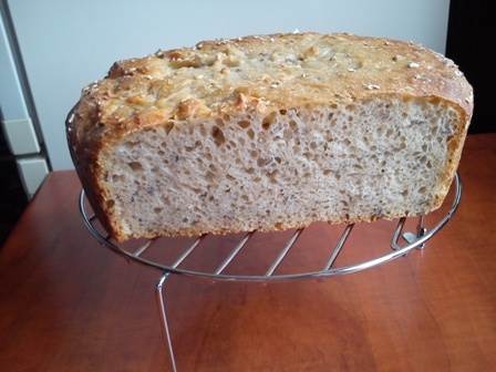 Kváskový hrnčekový chlieb - obrázok 6