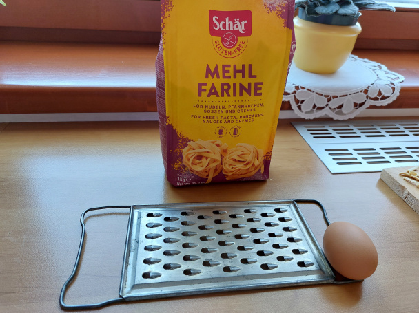 Rýchle bezlepkové rezance (fotorecept) - obrázok 1