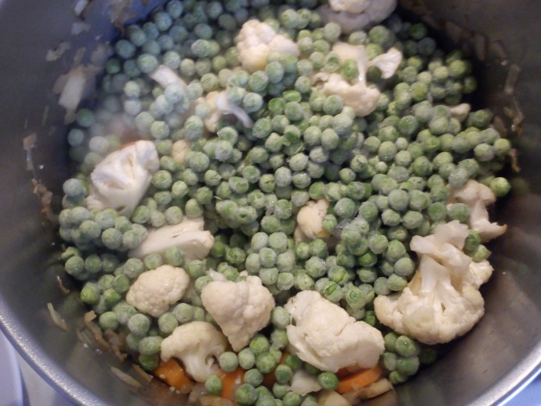 Svieža karfiolovo-hrášková polievka (fotorecept) - obrázok 6