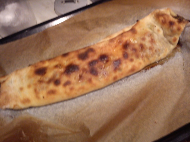Pizza roláda plnená cuketou, slaninkou a syrom (fotorecept) - obrázok 11