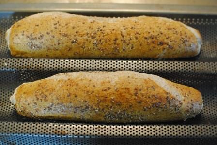 Bezlepkové celozrné bagety - obrázok 4