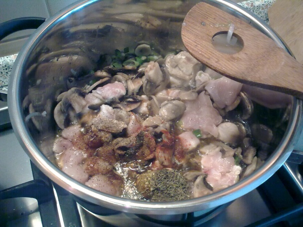 Rizoto s kuracinkou a šampiňónmi (fotorecept) - obrázok 3