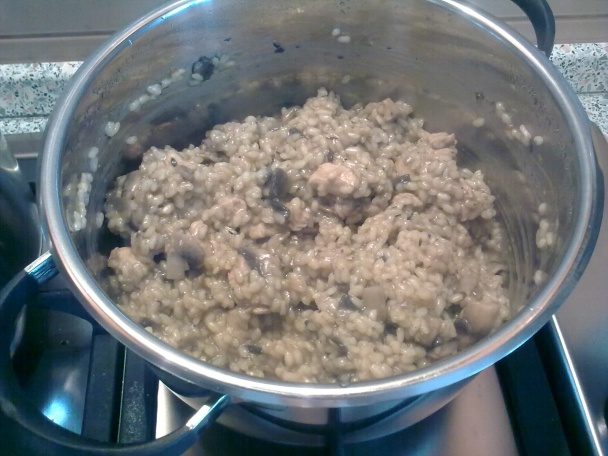 Rizoto s kuracinkou a šampiňónmi (fotorecept) - obrázok 5