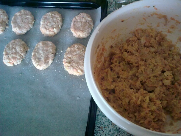 Kelovo-mrkvové placky - obrázok 2