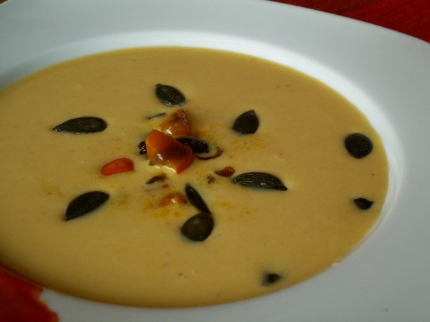 Tekvicová polievka so syrom - obrázok 7