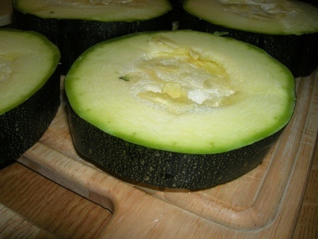 Plnené cuketové kolieska (fotorecept) - obrázok 1