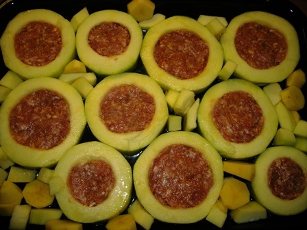 Plnené cuketové kolieska (fotorecept) - obrázok 5