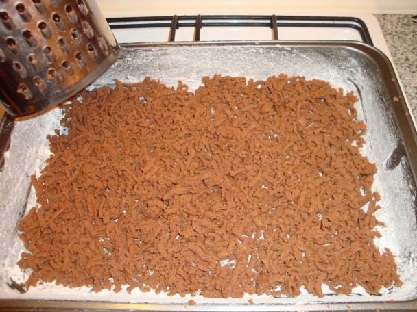 Strúhaný tvarohový koláč- bezlepkový (fotorecept) - obrázok 8