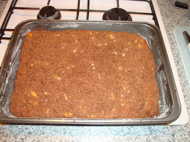 Strúhaný tvarohový koláč- bezlepkový (fotorecept) - obrázok 11